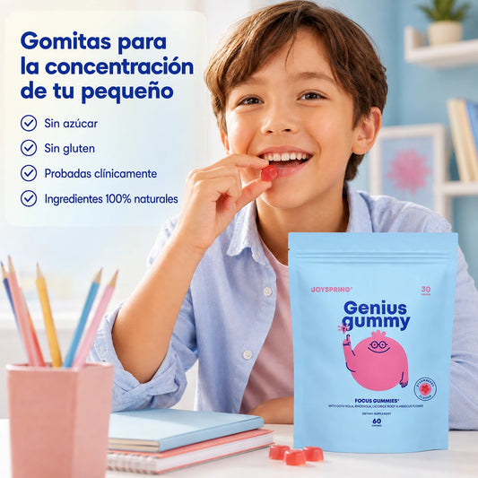 Genius Gummies - Gomitas para la concetración 100% naturales