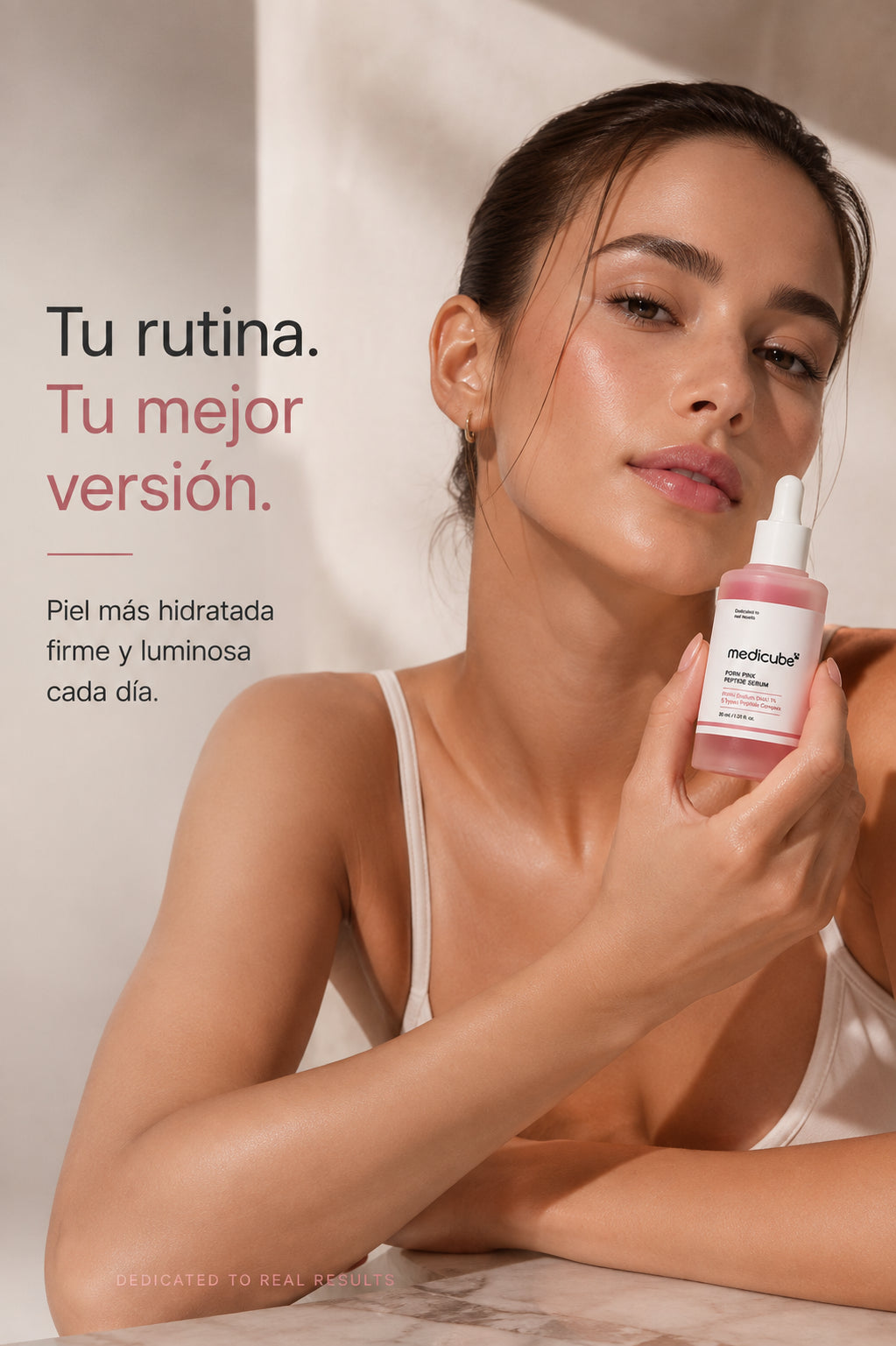 MediCube PDRN Pink - Serum facial con peptidos- PEPTIDE SERUM
